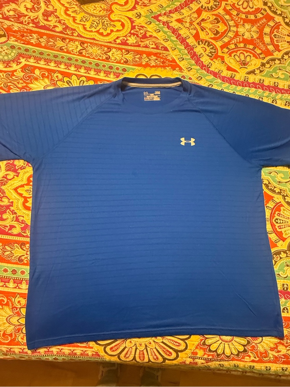 Under Armour Men’s Royal Blue Short Sleeve HeatGear Performance Tee